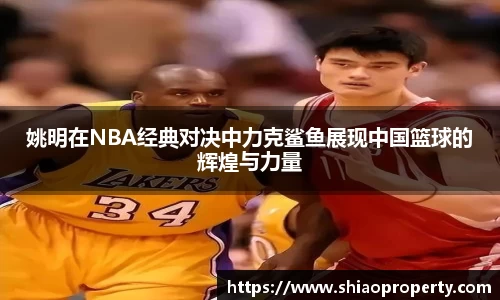 姚明在NBA经典对决中力克鲨鱼展现中国篮球的辉煌与力量