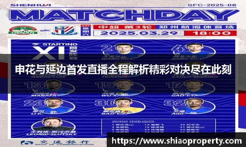 申花与延边首发直播全程解析精彩对决尽在此刻